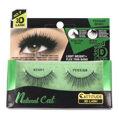 Falsche Wimpern Ebin New York Natural Cat Persian Default Title