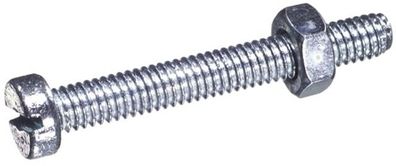 Dresselhaus Zylinderschraube "0400" Mit Schlitz, G 6x10 mm