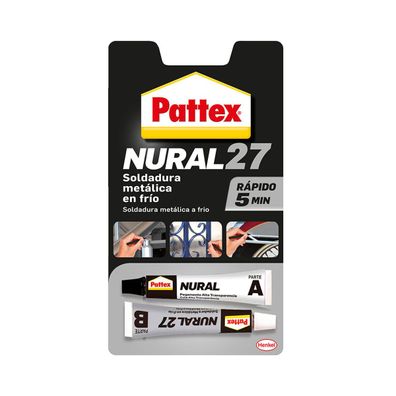 Sekundenkleber Pattex nural 27 Grau 22 ml Nudeln Default Title