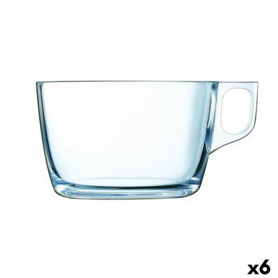 Kop Luminarc Nuevo groß Durchsichtig Glas (500 ml) (6 Stück) Default Title