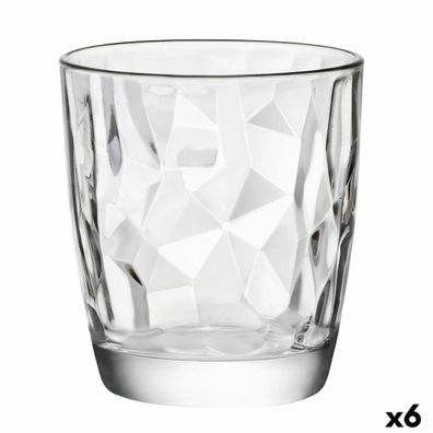 Trinkglas Bormioli Rocco Diamond Glas 390 ml (6 Stück) (Pack 6x) Default Title