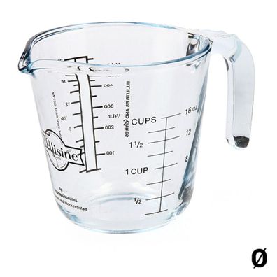 Messbecher Ô Cuisine Durchsichtig Glas 0,25 L