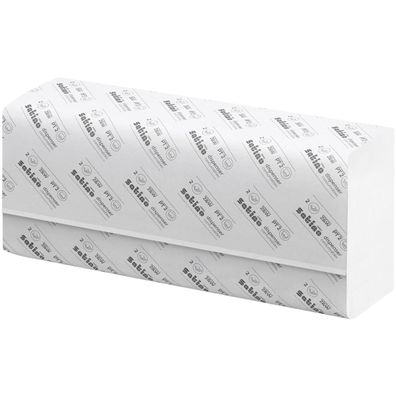 Satino Papierhandtuch 275300 24x24cm 2lg Z-Falz hw 3.750Bl