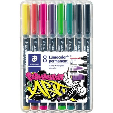 Staedtler Folienstift Lumocolor 31-S WP8 perm 8 St./Pack