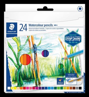 Staedtler 14610C C24 Staedtler Farbstift aquarell 24ST