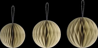 Heyda 204870716 Waben-Kugel-Set, natur