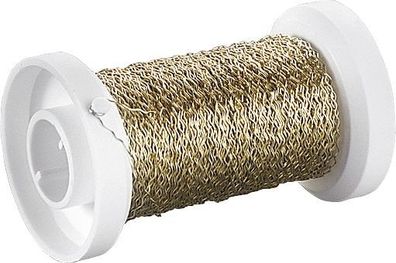 KNORR prandell 216482929 Bouilloneffektdraht 50 m Ø 0,25 mm goldfarben