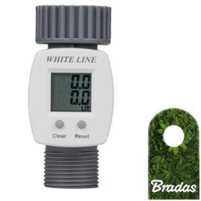 Digitaler Wasserzähler 3/4" LCD Wasserverbrauch Wasseruhr Wasserzähler