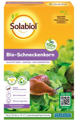 SOLABIOL® Bio Schneckenkorn, 750 g