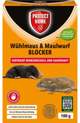 Protect HOME® Wühlmaus & Maulwurf Blocker, 100 g