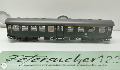 ROCO H0 DC 4252 Mitteleinstiegs-Personenwagen 1. + 2. Kl. / DB / Grün / Nem