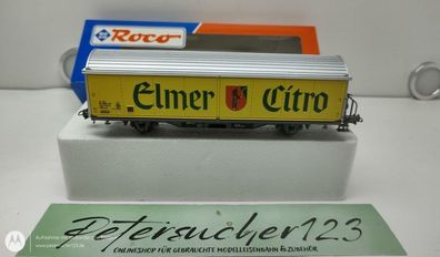 Roco H0 DC 46168 Kühlwagen "Elmer Citro" / / SBB/ OVP