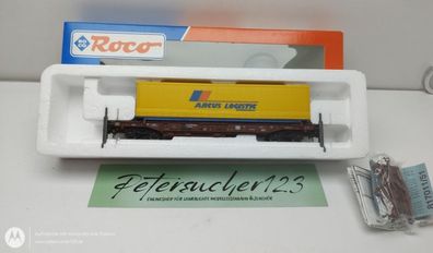 Roco H0 DC 46576 Taschenwagen "ARCUS Logistik" / DB / OVP