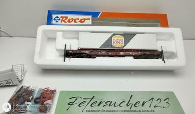 Roco H0 DC 47002 Rollende Landstraße / Burger King / DB / OVP