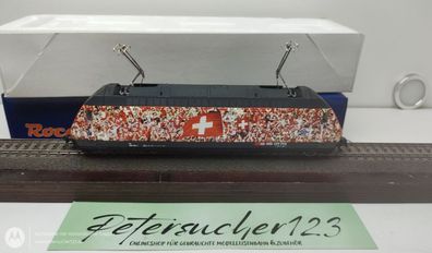 Roco H0 DC Elektrolokomotive Serie Re 460 „Fußball EM 2008“ SBB OVP