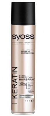 Syoss Keratin Haarspray, 48h Halt & Glanz