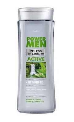 Joanna Power Men Active Duschgel, 300 ml