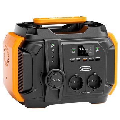 540Wh AC 230V Power Akku Flashfish A501 500W Tragbares Kraftwerk