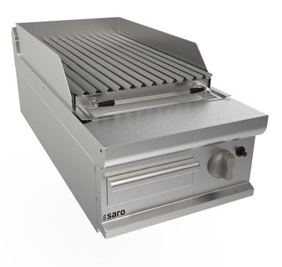 Saro Gas Lavasteingrill 400mm Tischmodell Lq Bs1Bb