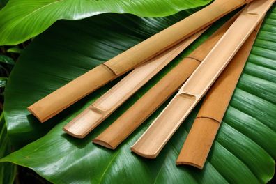 Bambuslatten - Moso Bambus Leisten in verschiedenen Größen 160 cm 5 cm