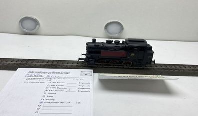 378//Märklin H0 BR80 010 Dampflok Fx - Digital A423 L2747