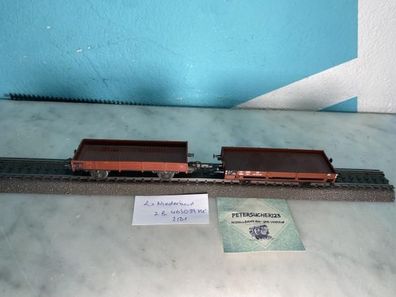 401//Märklin H0 463039x05 Niederbordwagen Braun J622 GW2561/1