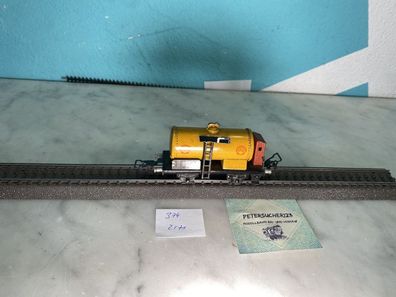 401//Märklin H0 374 2-Achser Kesselwagen SHELL DB M522 GW2571/2