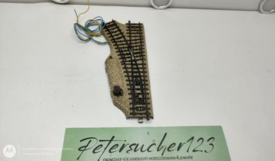 Märklin H0 1 x Elektrische Weiche links M-Gleis 5118