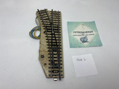 Märklin H0 1 x Elektrische Weiche Links M-Gleis 5202 / 5221 / links