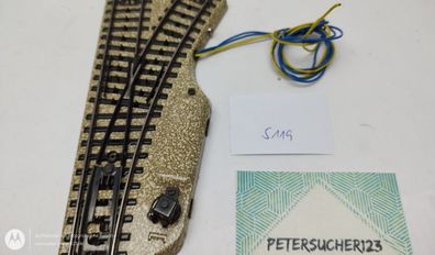 Märklin H0 1 x Elektrische Weiche Rechts M-Gleis 5119