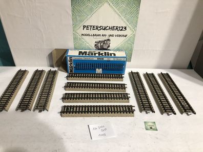 Märklin H0 10 x gerades M-Gleis 5106 in OVP