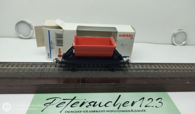 Märklin H0 4413 Kipplore rot in DB Weiße OVP