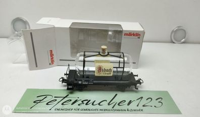 Märklin H0 AC 44523 Glaskesselwagen Asbach Uralt DB OVP