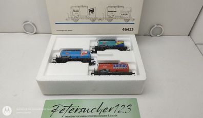 Märklin H0 AC 46423 Kesselwagenset "Henkel" / 3 Wagen / OVP