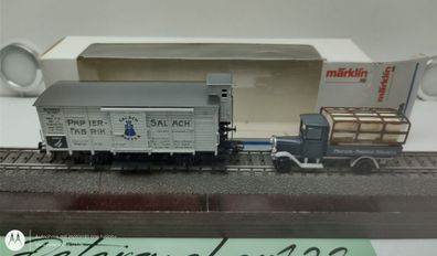 Märklin H0 AC Museum 1996 Papierfabrik Salach DB OVP