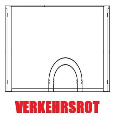Windhager Deckel hi. verkehrsrot RAL3020 Deckel hinten LWK 18-30 051228