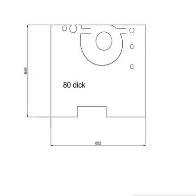 Windhager Isolierung hi. ob. LWK Isolierung hinten oben LWK Glasfaser 20k 051217