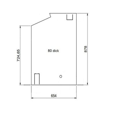 Windhager Is. re. 21-33 BW2 Isolierung rechts BW2/BW2T 21-33, BWL/BW 048907