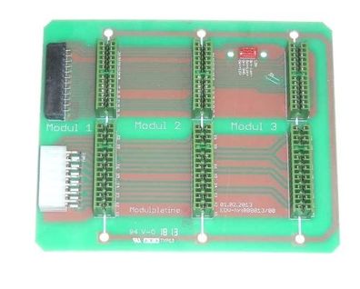 Windhager Modulanschlussplatine kpl. gel Modulanschlussplatine kpl. 3-fach horizo 048