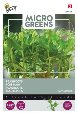 Saatgut Microgreens Peashoots Buzzy