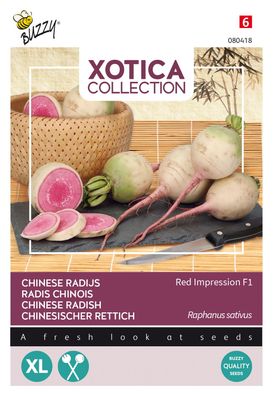 Xotica Japanischer Rettich Red Impression F1 Samen Buzzy