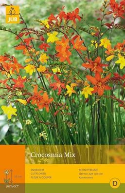 Crocosmia mix 20 Stück Sommerzwiebeln Jub