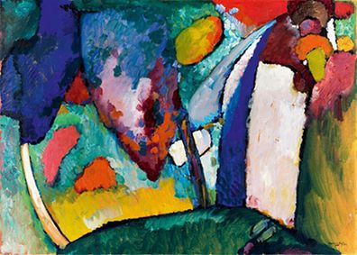 Wasserfall, Kandinsky