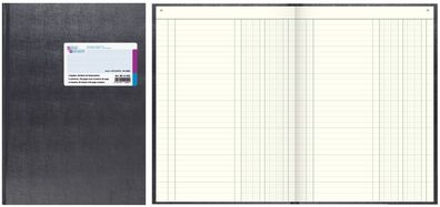 König & Ebhardt 8614522 Spaltenbuch A4 2 Spalten, 32 Zeilen grau