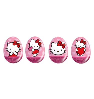 Hello Kitty Schoko-Überraschungsei Schokoladenei mit Spielzeug 20g