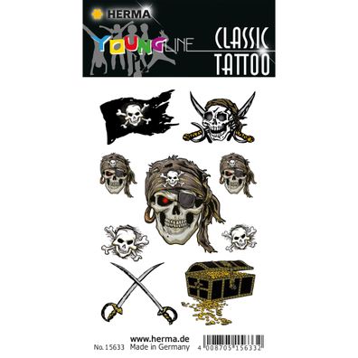 Herma Classic TATTOO PIRAT COLOUR