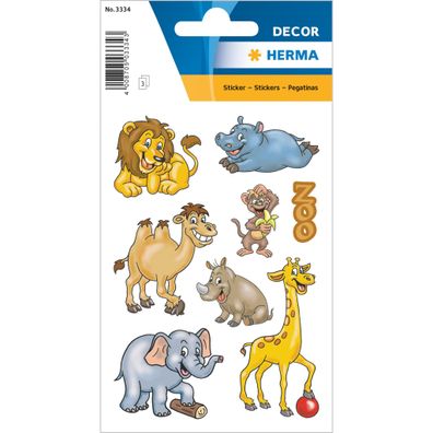 Herma DECOR Sticker Zootiere