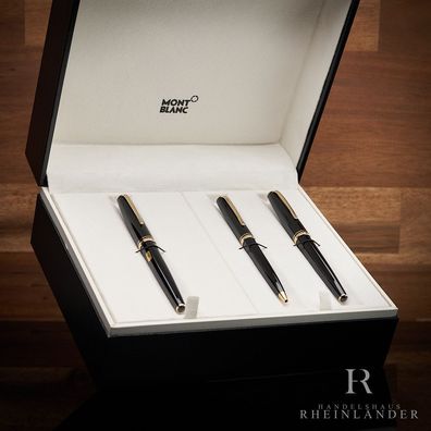 Montblanc Generation Line Set Füllfederhalter Rollerball Kugelschreiber Black