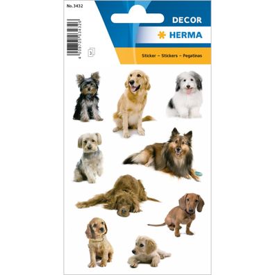 Herma DECOR Sticker Hundefotos