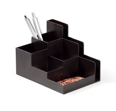 Durable Schreibtischorganizer 6tlg sw QUADRO